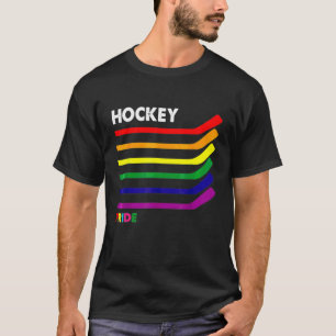 Camiseta Rua De Hóquei Em Gelo Transgênero Da Gay Lgbt Prid