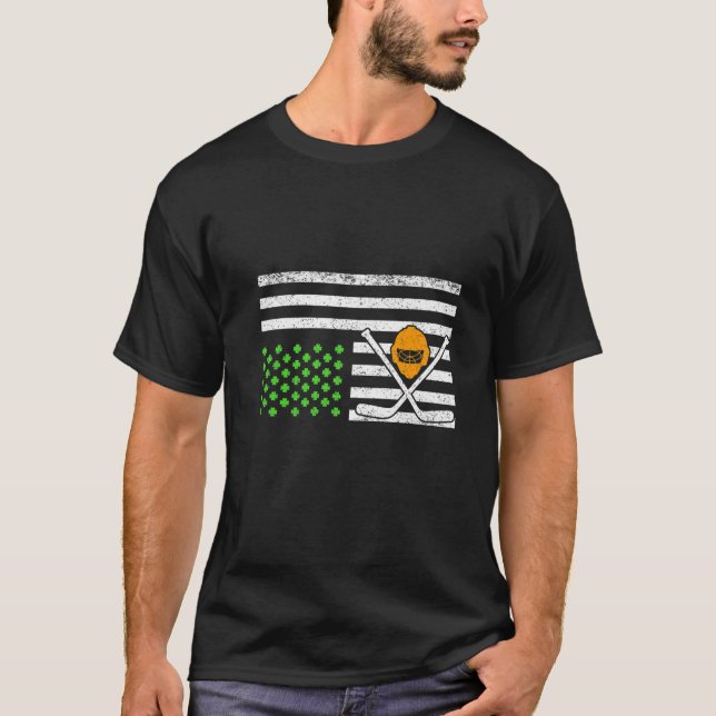 Camiseta Rua de Hóquei Presente no Hóquei de Bandeira dos E (Frente)