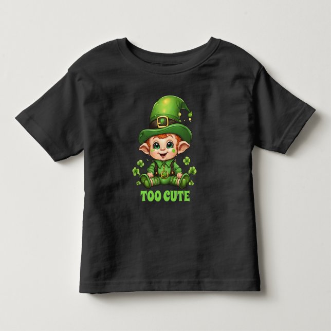 Camiseta Rua de Leprechaun muito bonita. (Frente)