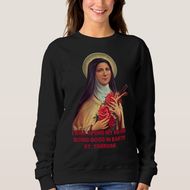 Camiseta Rua De Lisieux O Pequeno Flor Catho (Frente)