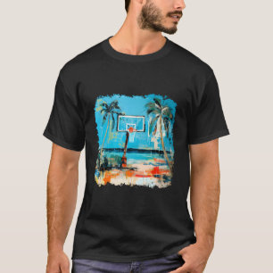 Camiseta Rua de Na moda de praia do Mar Tropical de Hoop