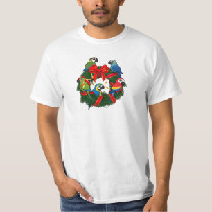 Camiseta Rua de Natal Birdorable Macaws