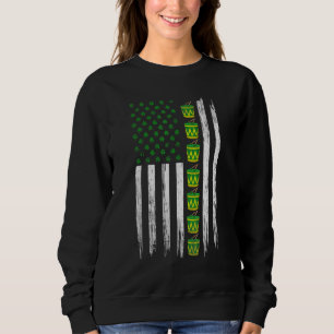 Camiseta Rua de Patrick da Irish Flag American