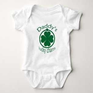 Camiseta Rua de Patrick's Daddys Lucky Charm Criança Creep