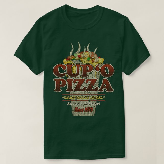 Camiseta Rua de pizza Louis 1979 (Frente do Design)