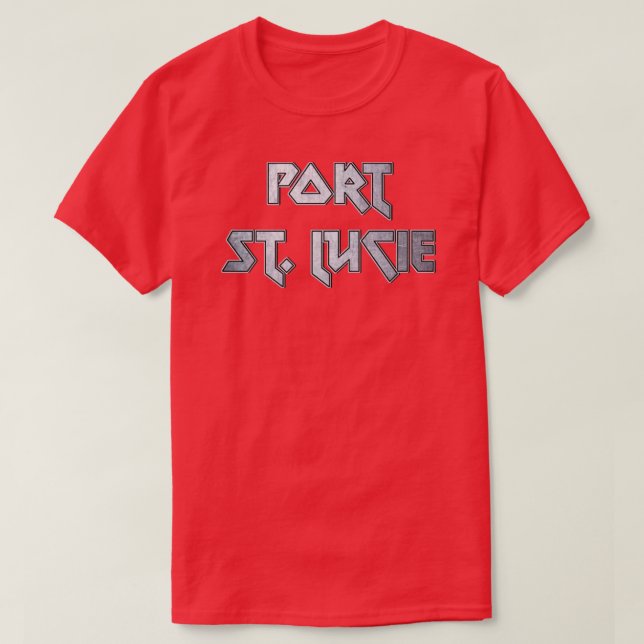 Camiseta Rua de Porto Lucie FL (Frente do Design)