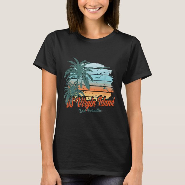 Camiseta Rua de praia da Virgin Island, Thomas Shirt Perdeu (Frente)