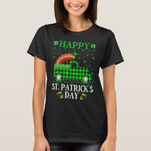 Camiseta Rua de salsicha verde da Xadrez Buffalo