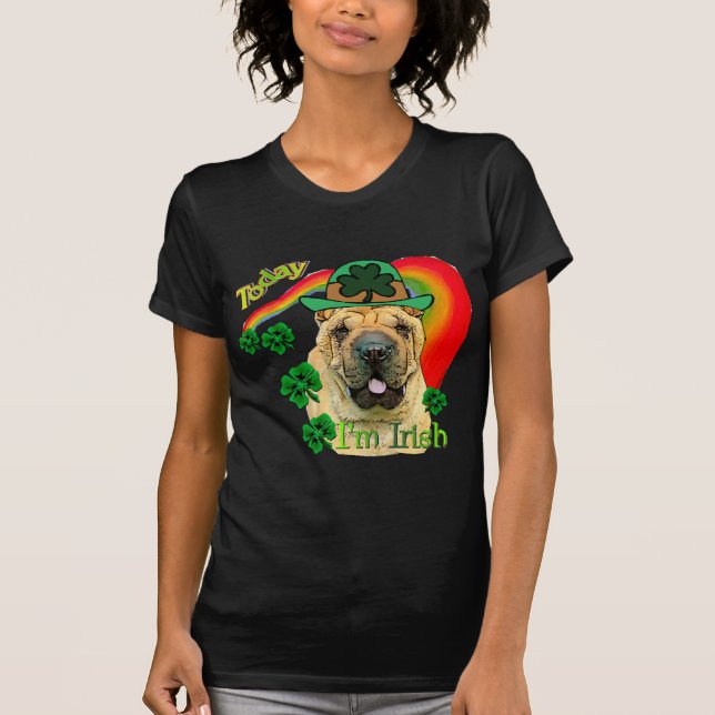 Camiseta Rua de Shar-Pei Chinesa. (Frente)