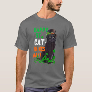 Camiseta Rua De Truques De Gato Banquete Do Santo Dos EUA R