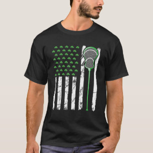 Camiseta Rua desportiva Lacrosse, bandeira da América Lati