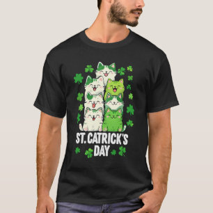 Camiseta Rua. Dia de Carro - Rua de Gato Irlandês Bonita.
