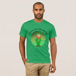 Camiseta Rua, dia de Patrick, aflora o duende irlandês