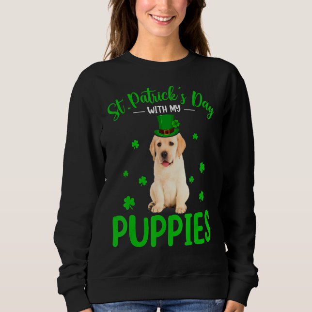 Camiseta Rua Dia De Patrick Com Minha Rua De Filhotes Patri (Frente)