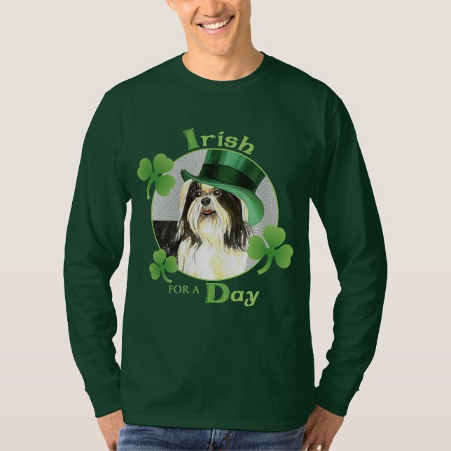 Camiseta Rua, Dia de Patrick Shih Tzu (Frente)