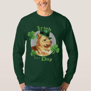 Camiseta Rua, dia de Patrick, Spitz finlandês