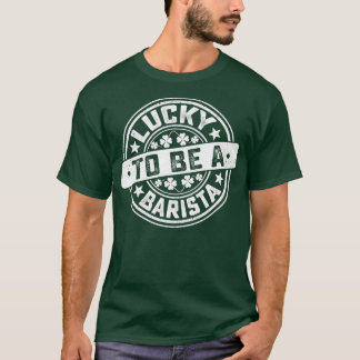 Camiseta Rua do Barman Patrickx27s Day Sorte ser um Bartend