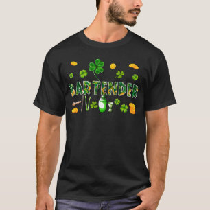 Camiseta Rua do Bartender Patrick Day Figurume C Matching F