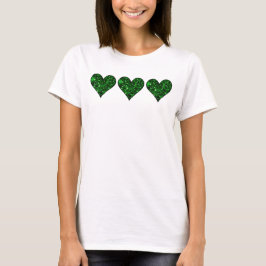 Camiseta Rua do dia de Patrick Emerald Heart