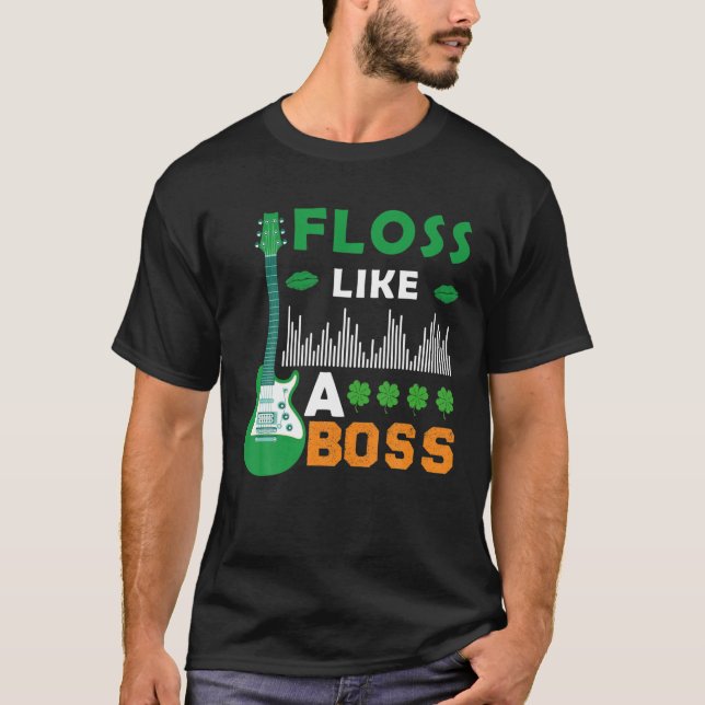Camiseta Rua do dia de Patrick Pajama Fachado como um Chefe (Frente)