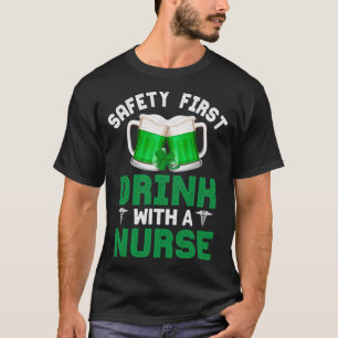 Camiseta Rua do dia do Patrick Bebida Engraçado com uma enf