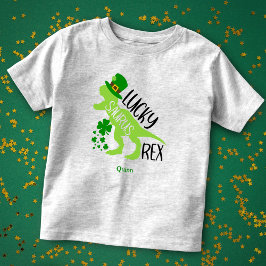 Camiseta Rua do Dinossauro Surus Rex, dia de Patrick