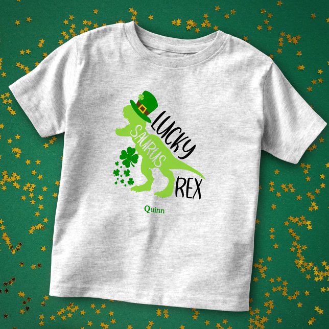 Camiseta Rua do Dinossauro Surus Rex, dia de Patrick (Criador carregado)