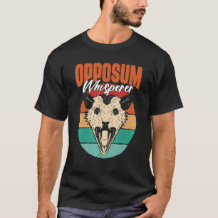 Camiseta Rua do Encantador de Gambás Gato de Rua Gambá Anim