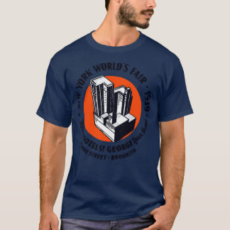 Camiseta rua do Hotel 1939 George Brooklyn Nova Iorque