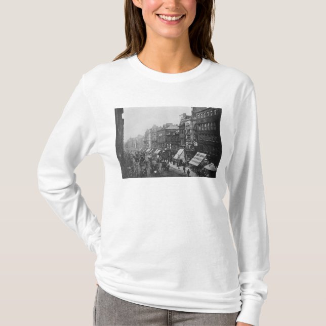 Camiseta Rua do mercado, Manchester, c.1910 (Frente)