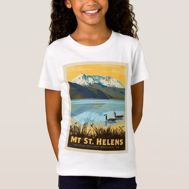Camiseta Rua do Monte Helens. | Washington (Frente)