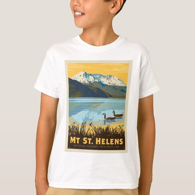 Camiseta Rua do Monte Helens. | Washington (Frente)