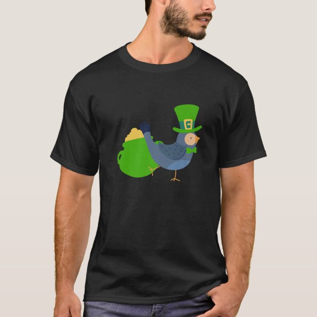 Camiseta Rua do Orçamento Budgerigar. Pássaro do Dia dos Pa (Frente)