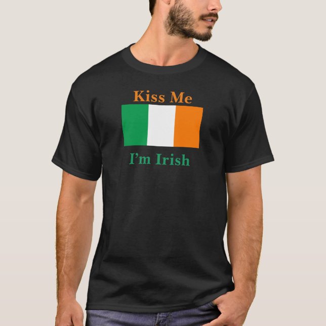 Camiseta Rua do Orgulho Arco-Íris Irlandês Pats Shamrock (Frente)