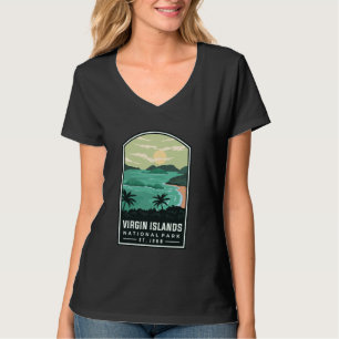 Camiseta Rua do Parque Nacional das Ilhas Virgens. John