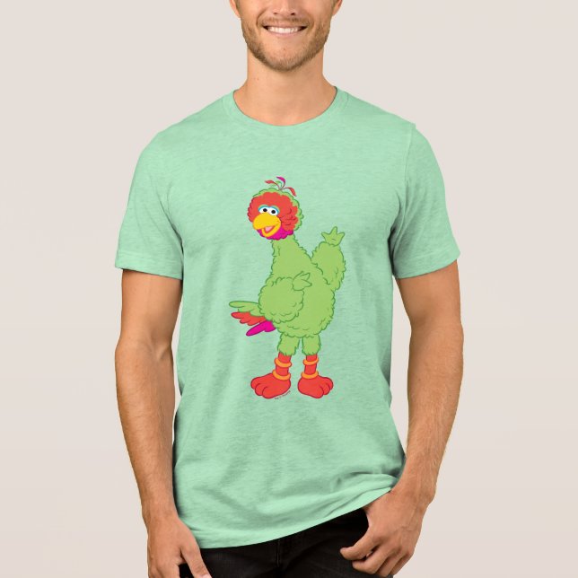 Camiseta Rua do Sésamo Abelardo Montoya (Frente)