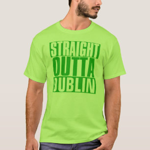Camiseta RUA DUBLIN DE SAÍDA DO hetero. DIA DE PATRICK