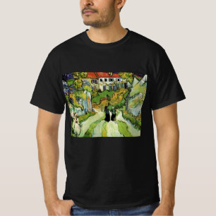 Camiseta Rua e Escadas da Vila Auvers, Figuras