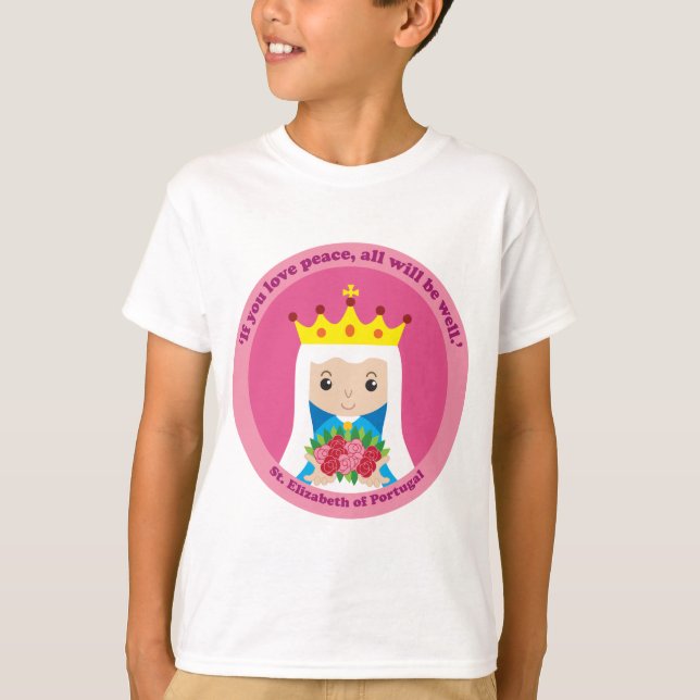 Camiseta Rua. Elizabeth de Portugal (Frente)