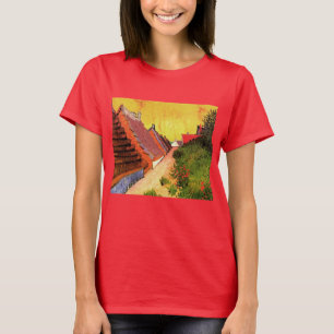 Camiseta Rua em Saintes Maries por Vincent van Gogh