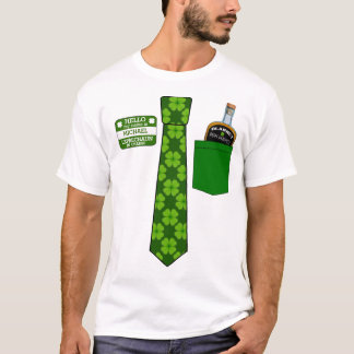 Camiseta Rua engraçada. Dia de Patrick