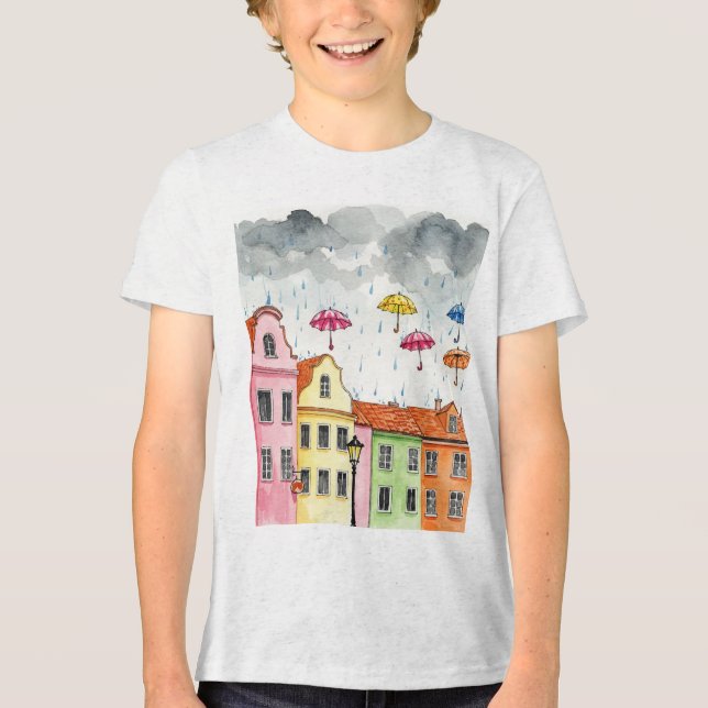 Camiseta rua europeia (Frente)