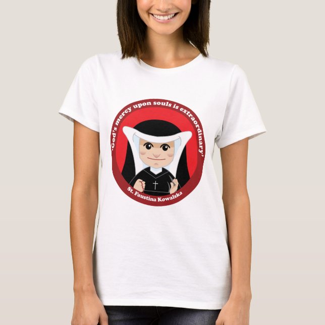 Camiseta Rua: Faustina Kowalska (Frente)