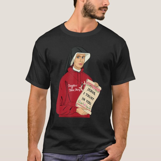 Camiseta Rua Faustina Kowalska Excelente Amor Cotação catól (Frente)