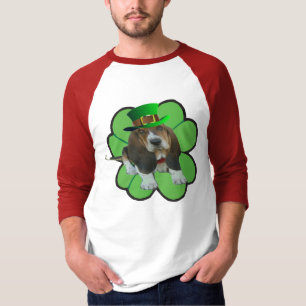 Camiseta Rua Feliz de Hound Hound Hound da Camisa-T.