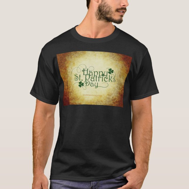 Camiseta Rua Feliz de SlipperyJoe. (Frente)