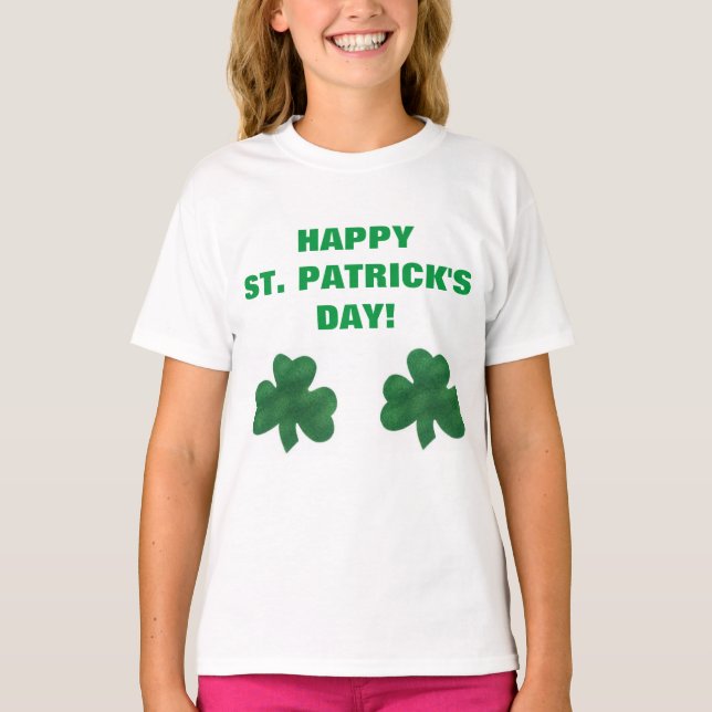 Camiseta Rua FELIZ. DIA DE PATRICK (Frente)