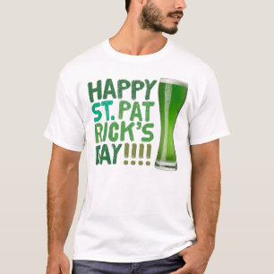 Camiseta rua feliz. dia de patrick!!