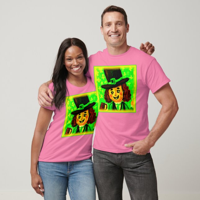 Camiseta Rua festiva. Dia de Patrick. Comprar Agora (Unissex)
