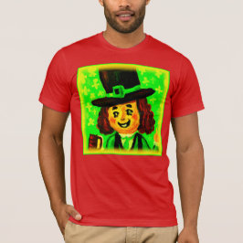 Camiseta Rua festiva. Dia de Patrick. Comprar Agora